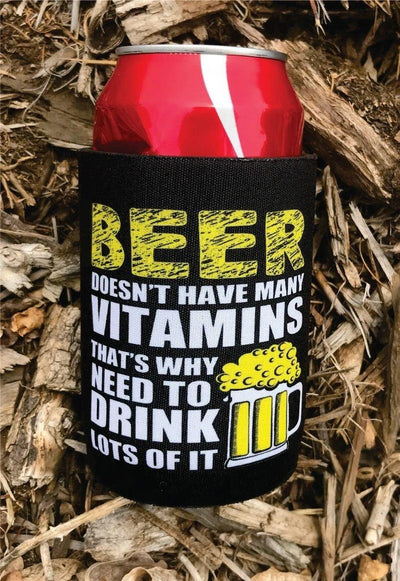 Beer doesn't have many Vitamins - Warwick Screenprinting and Embroidery