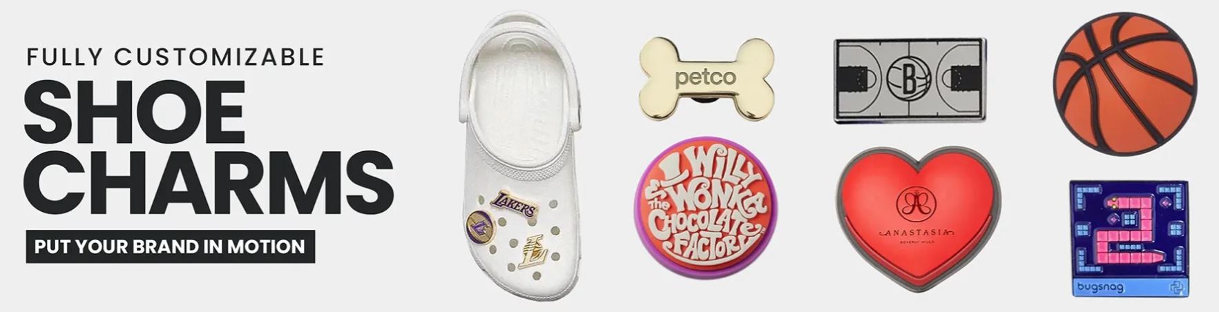 Buy 2D PVC Shoe Charm | Warwick Screenprinting and Embroidery
