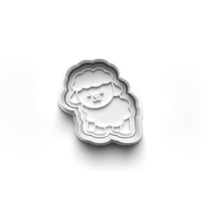 Christmas Nativity cookie cutter and fondant stamp