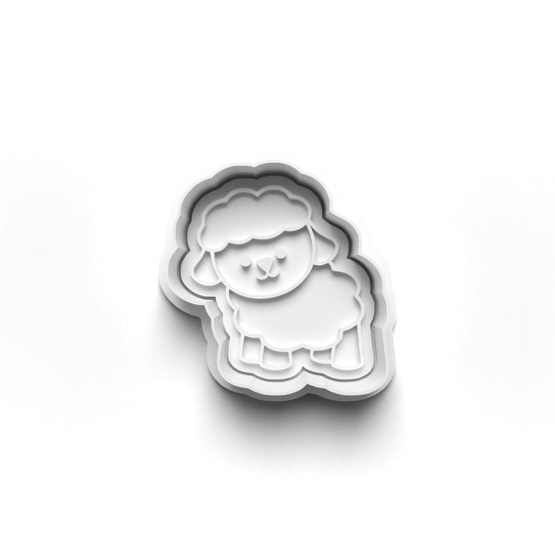 Christmas Nativity cookie cutter and fondant stamp