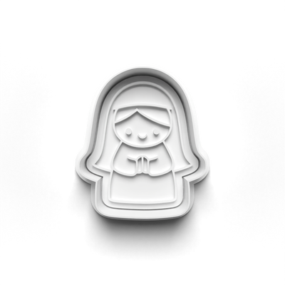 Christmas Nativity cookie cutter and fondant stamp