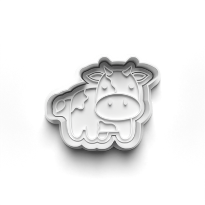 Zoo Animal & Farm Animal Cookie Cutters And Fondant Stamp