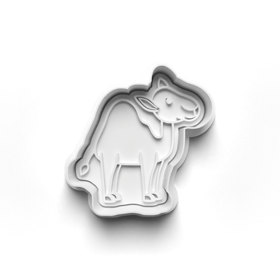 Zoo Animal & Farm Animal Cookie Cutters And Fondant Stamp