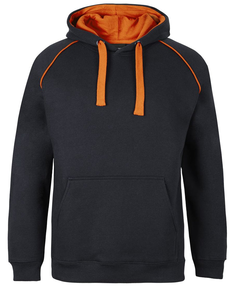 Adults Contrast Fleecy Hoodie 3CFH