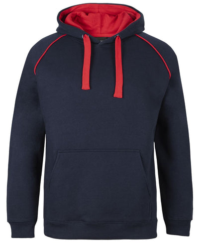 Adults Contrast Fleecy Hoodie 3CFH