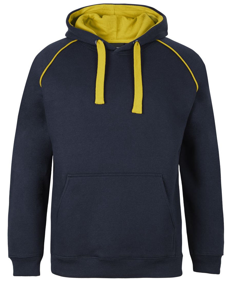 Adults Contrast Fleecy Hoodie 3CFH