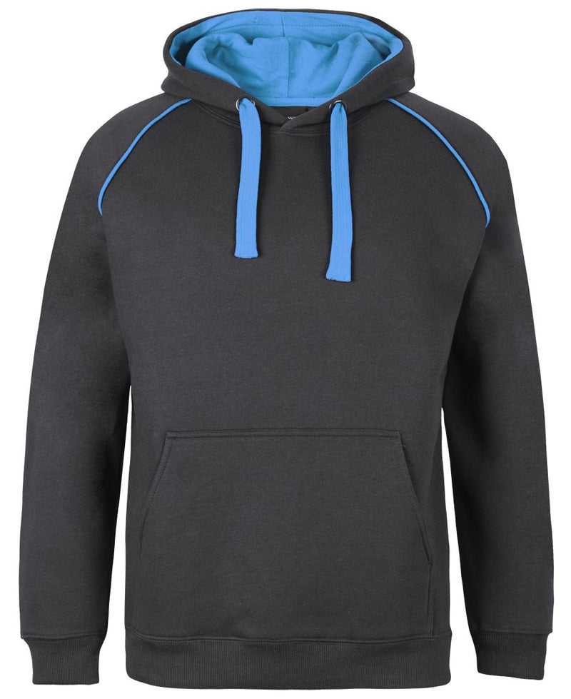 Adults Contrast Fleecy Hoodie 3CFH