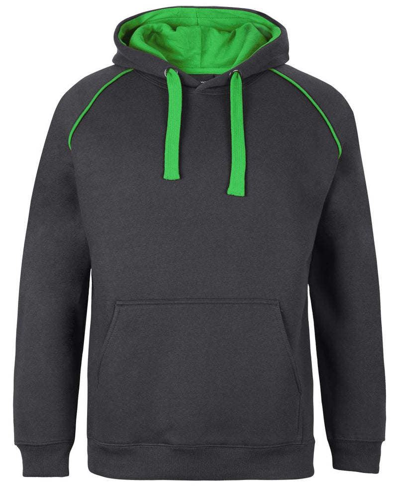 Adults Contrast Fleecy Hoodie 3CFH