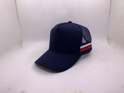 Blank Trucker Cap with stripes - Assorted Colour combinations