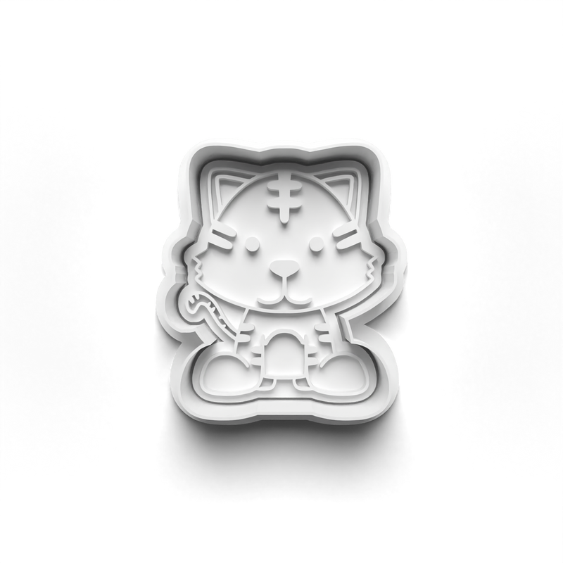 Zoo Animal & Farm Animal Cookie Cutters And Fondant Stamp