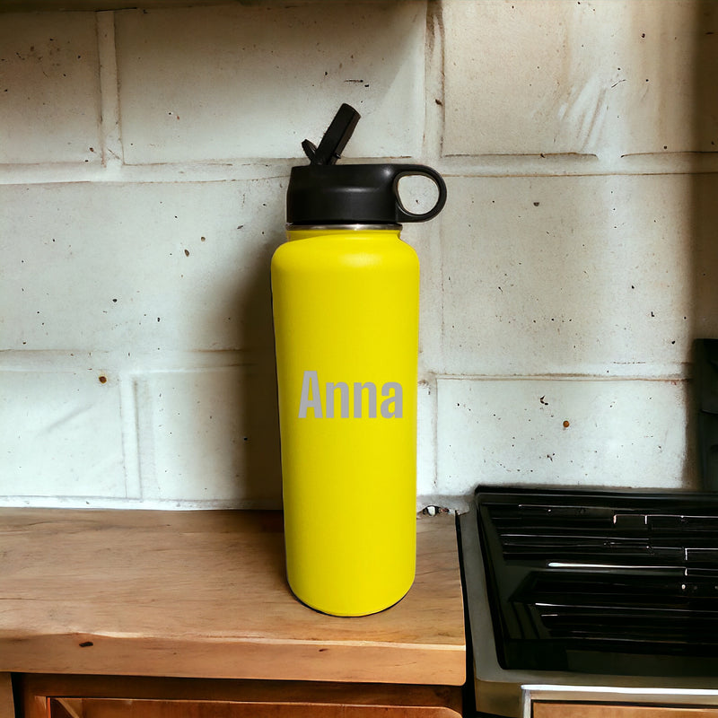 Dual Wall Insulated Stainless Steel Flask/ Drink Bottle 1.25lt
