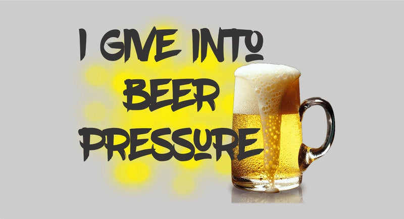 Beer Pressure Stubbie Cooler - Warwick Screenprinting and Embroidery