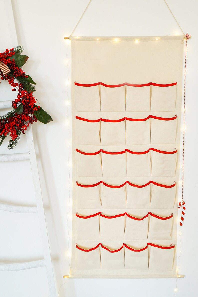 Blank Hanging Advent Calendar - now Available - Warwick Screenprinting and Embroidery