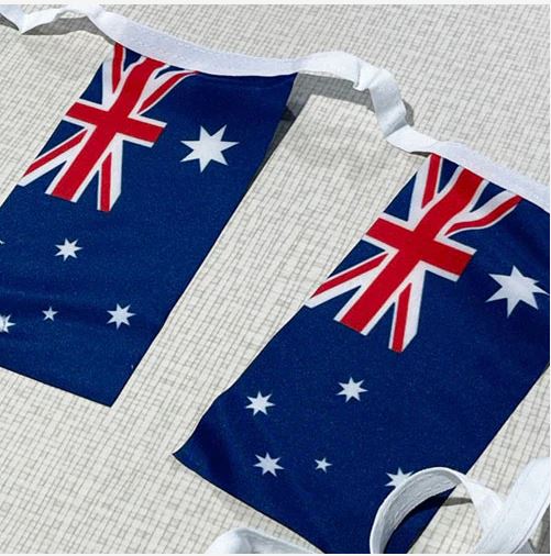 10m Australian Flag Bunting  Made in Australia