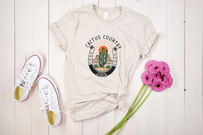Cactus Country Graphic Tee - Warwick Screenprinting and Embroidery