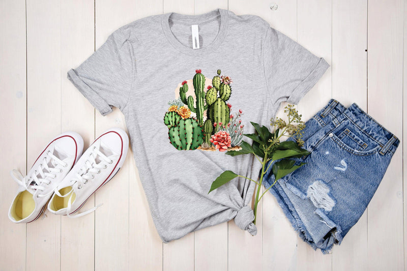 Cactus Graphic Tee - Warwick Screenprinting and Embroidery
