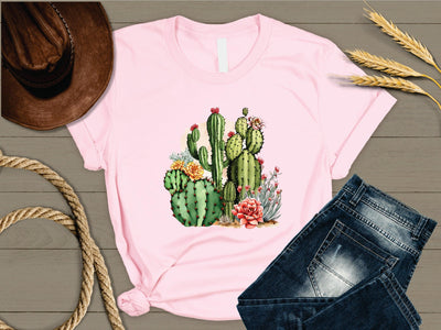 Cactus Graphic Tee - Warwick Screenprinting and Embroidery