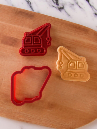 Construction Machinery Cookie Cutters And Stamp