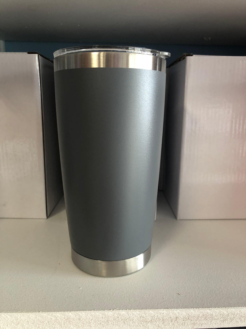 Dual wall insulated stainless steel travel mug 600ml - Warwick Screenprinting and Embroidery