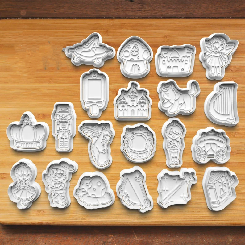 Magic Fairy, Fantasy Theme Cookie Cutters And Stamp