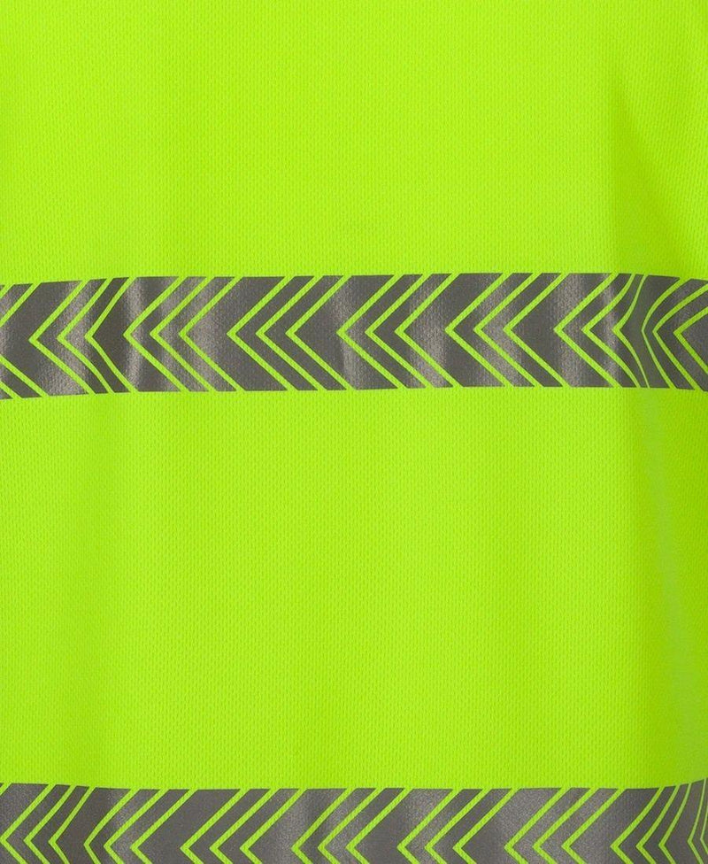 Hi-Vis Segmented Tape Polo Long or Short Sleeve 6HSST - Warwick Screenprinting and Embroidery