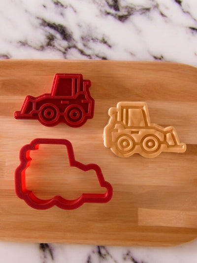 Construction Machinery Cookie Cutters And Stamp