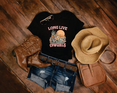 Long Live Cowgirls Graphic Tee - Warwick Screenprinting and Embroidery
