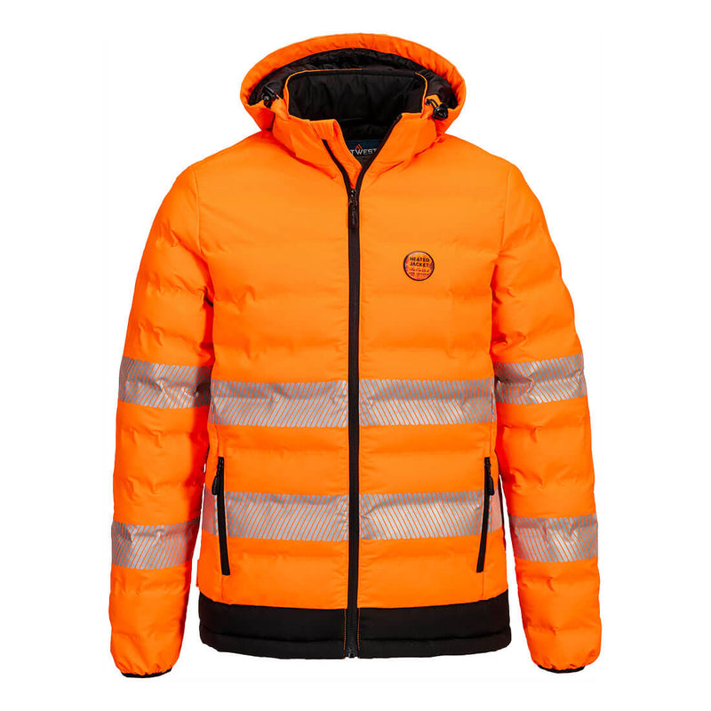 Hivis Ultrasonic Heated Tunnel Jacket S548 Portwest