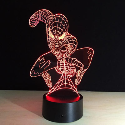 Spiderman 3D Night Light - Warwick Screenprinting and Embroidery
