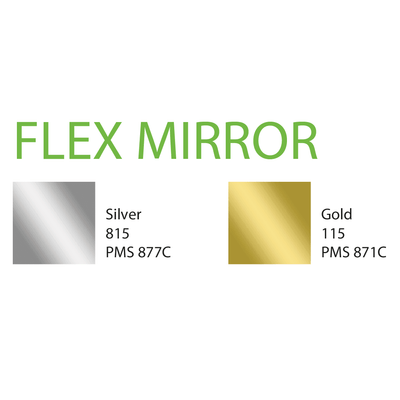 Velflex Heat Transfer Vinyl - Flex Mirror Range - Warwick Screenprinting and Embroidery