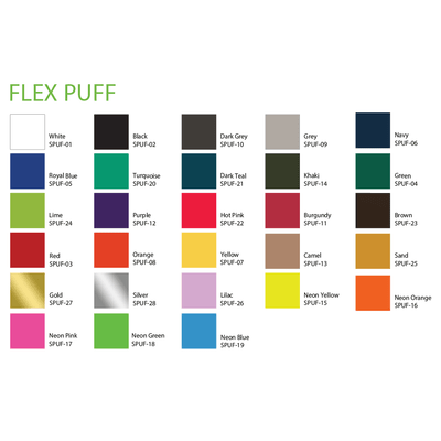 Velflex Heat Transfer Vinyl - Flex Puff Range - Warwick Screenprinting and Embroidery