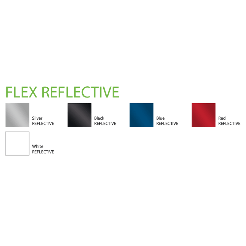 Velflex Heat Transfer Vinyl - Flex Reflective Range - Warwick Screenprinting and Embroidery
