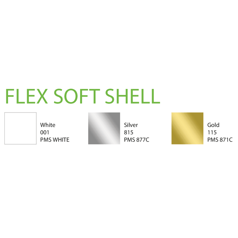 Velflex Heat Transfer Vinyl - Flex Soft Shell Range - Warwick Screenprinting and Embroidery