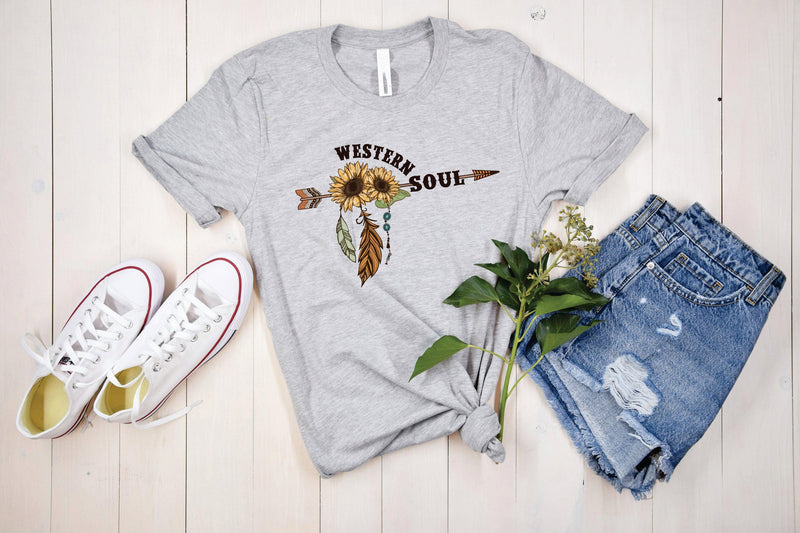 Western Soul Graphic Tee - Warwick Screenprinting and Embroidery